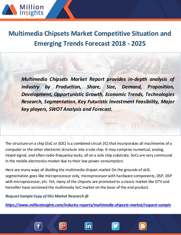 Industry and News Multimedia Chipsets Market