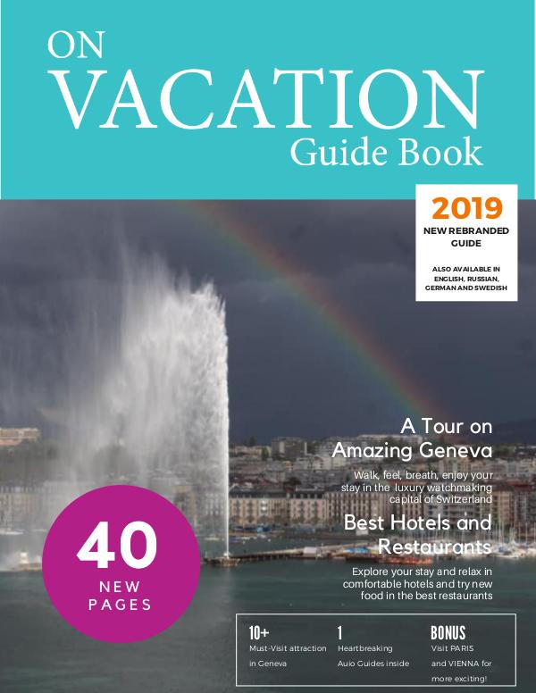 On Vacation Guide Book Geneva