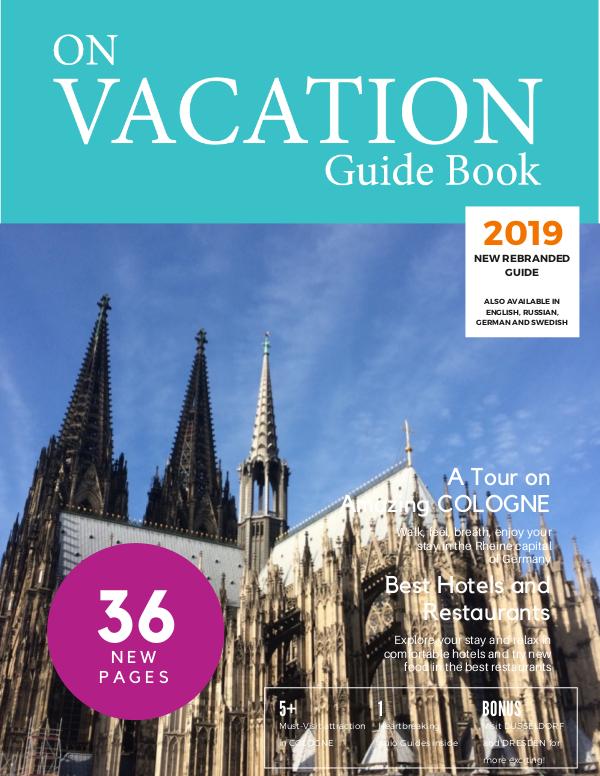 On Vacation Guide Book Cologne