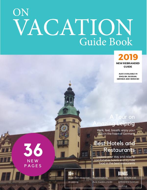 On Vacation Guide Book Leipzig