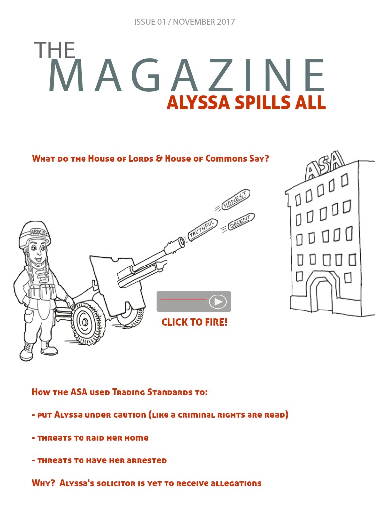 Alyssa Spills All NOVEMBER 2017