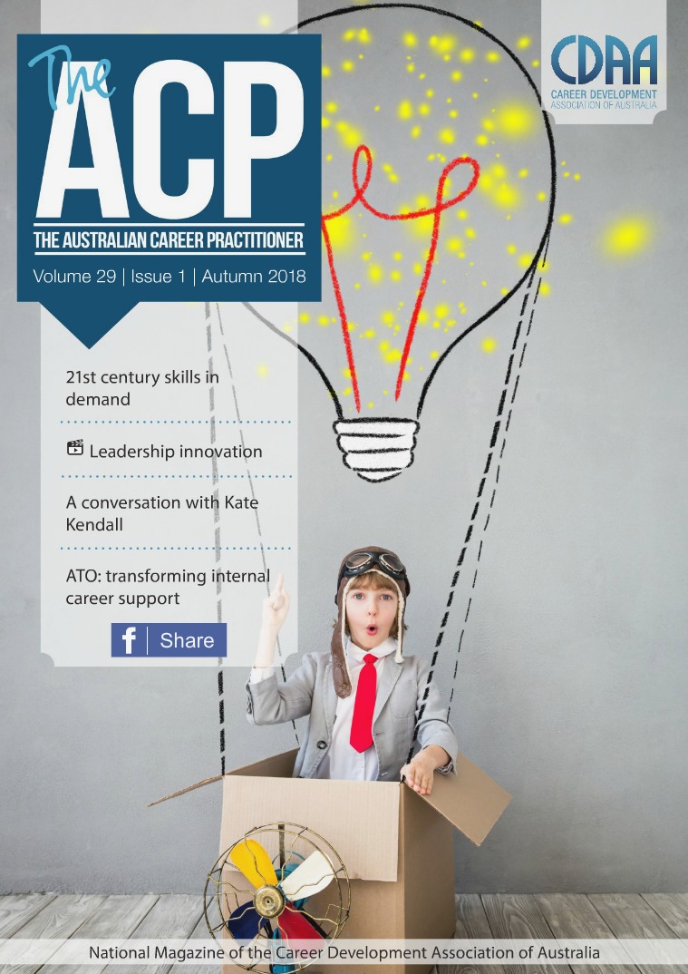 Australian Career Practitioner Magazine Autumn 2018