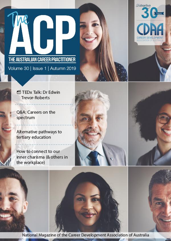 Australian Career Practitioner Magazine Autumn 2019