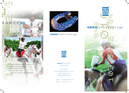Hipodromos y caballos - Racetracks and horses Herradura de poliuretano Cera Endurance Pro Follet