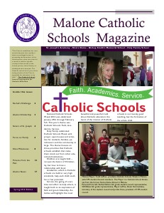 The North Country Catholic Schools Association Magainze Magazine Edition 2