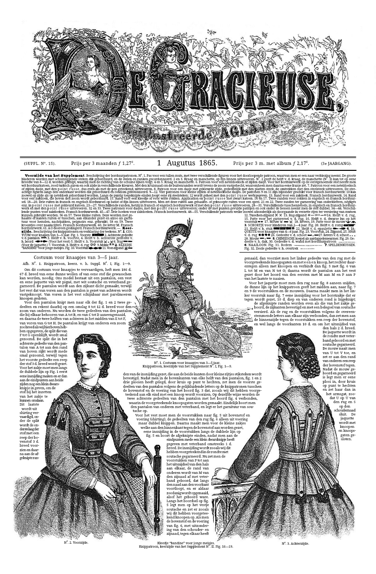 De Gracieuse 1 August 1865