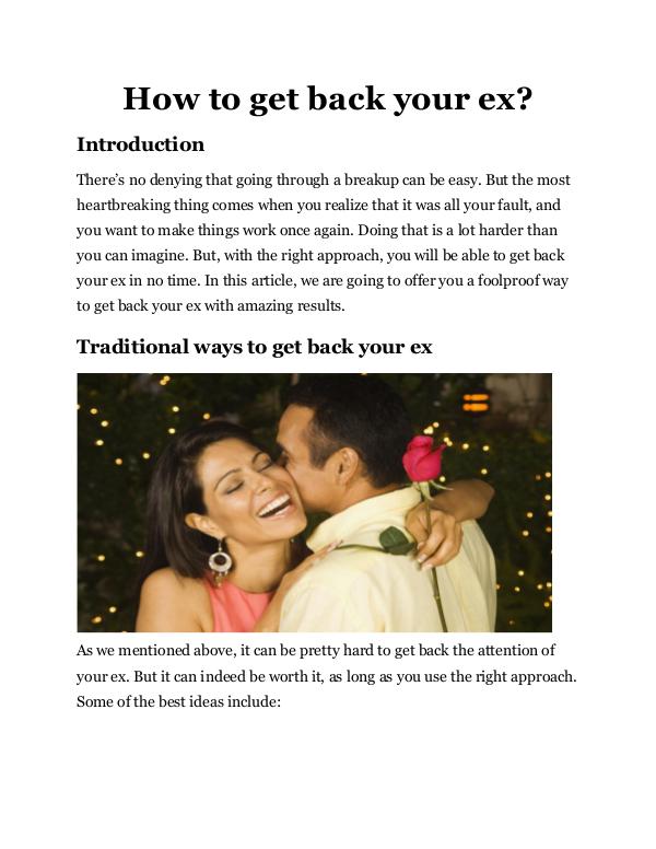 How To Get Back Your Ex How_to_get_back_your_ex