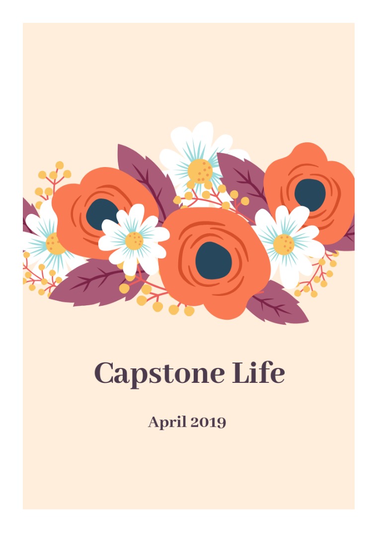 #CapstoneLife Newsletter April 2019