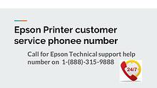Epson Printer Customer service phone number