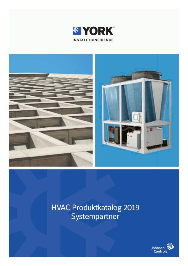 York HVAC Catalogue 2018 EN 2019 DE