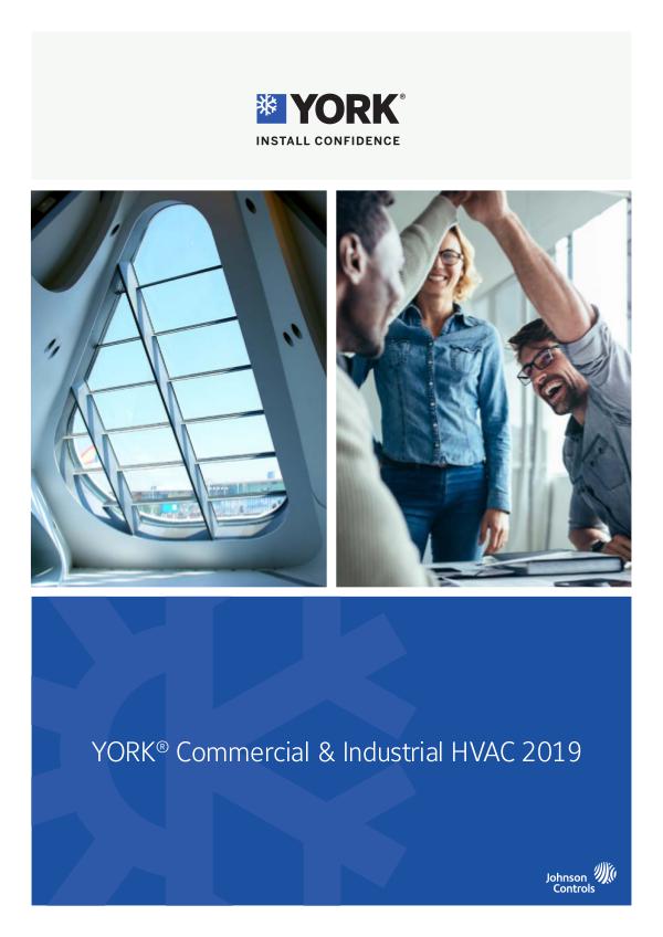 York HVAC Catalogue 2018 EN 2019 EN