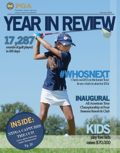 NTPGA Junior Golf Year-In-Review Northern Texas PGA Junior Golf Foundation