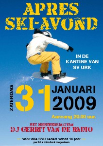Posters s.v.Urk (Apres Ski-avond)