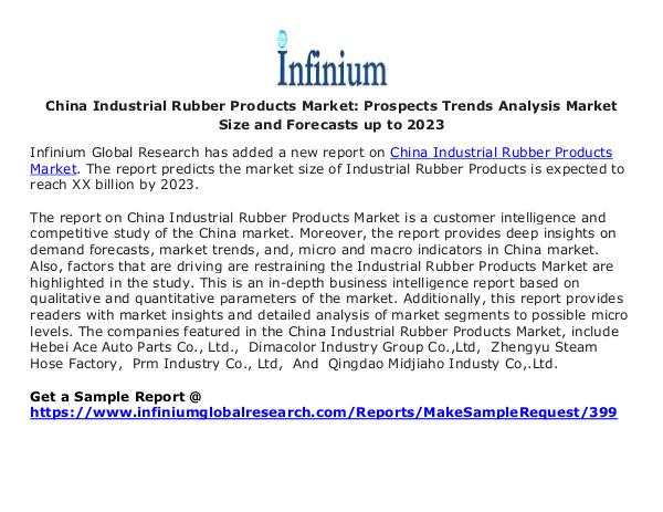 Ireland  Pulmonary Drugs Market China Industrial Rubber Products Market