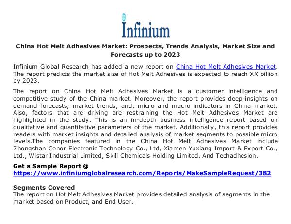 Africa Hot Melt Adhesives Market - Infinium Global Research China Hot Melt Adhesives Market - Infinium Global