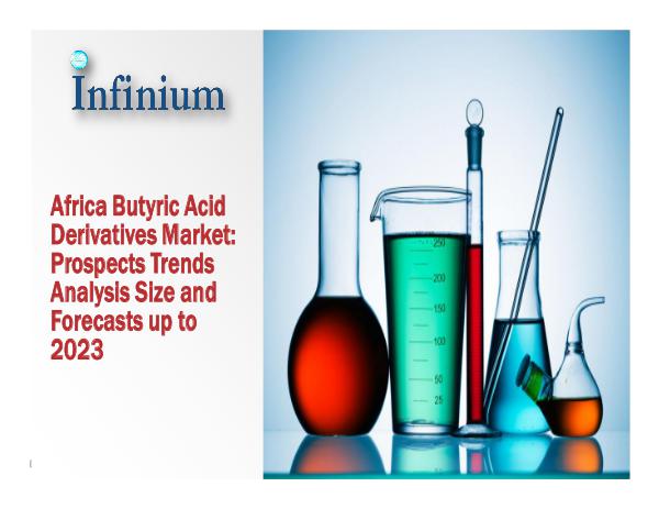 Africa Butyric Acid Derivatives Market - Infinium