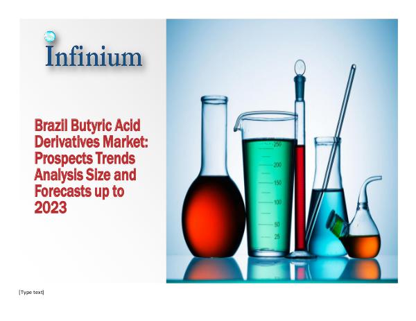 Brazil Butyric Acid Derivatives Market - Infinium