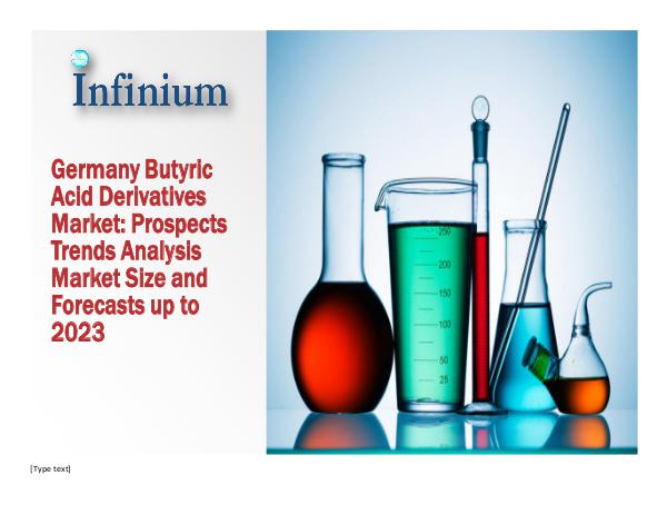 Africa Baby Care Products Market - Infinium Global Research Germany Butyric Acid Derivatives Market - Infinium
