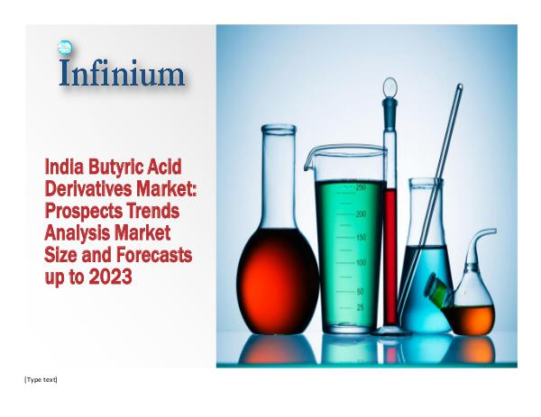 India Butyric Acid Derivatives Market - Infinium G