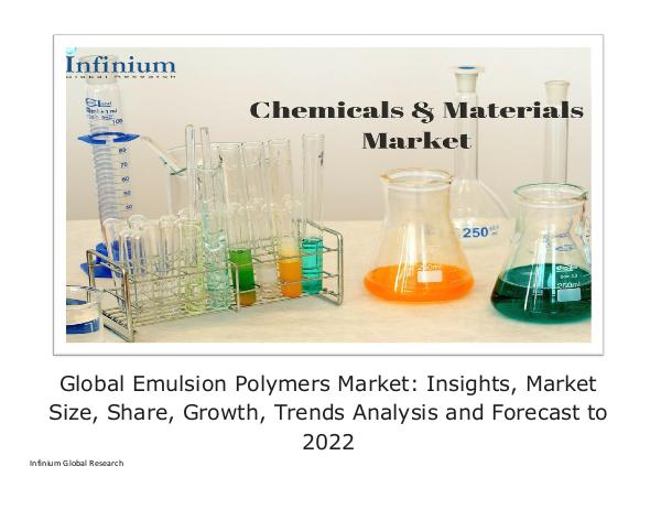 Global Emulsion Polymers Market Insights, Market S