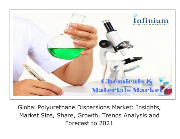 Africa Baby Care Products Market - Infinium Global Research Global Polyurethane Dispersions Market - IGR 2021
