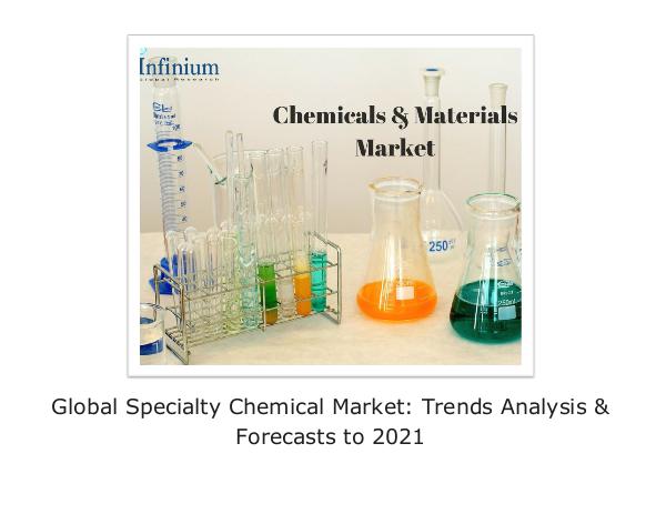 Global Specialty Chemical Market - IGR 2021
