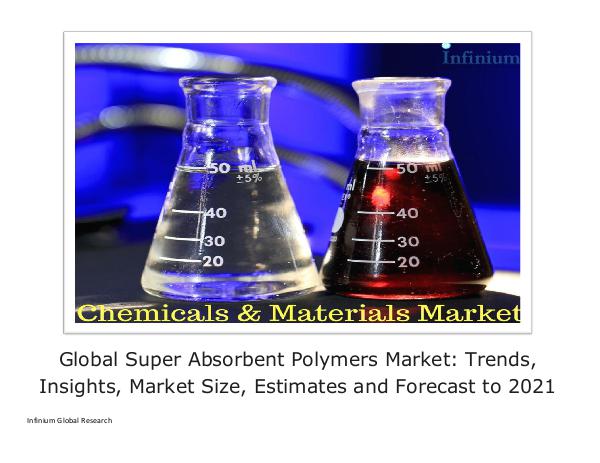Africa Baby Care Products Market - Infinium Global Research Global Super Absorbent Polymers Market - IGR 2021