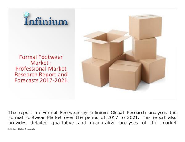 Africa Baby Care Products Market - Infinium Global Research Formal Footwear Market