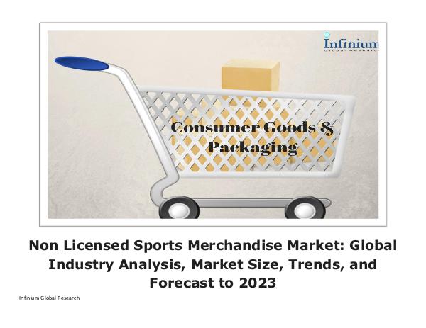Africa Baby Care Products Market - Infinium Global Research Non Licensed Sports Merchandise Market Global Indu