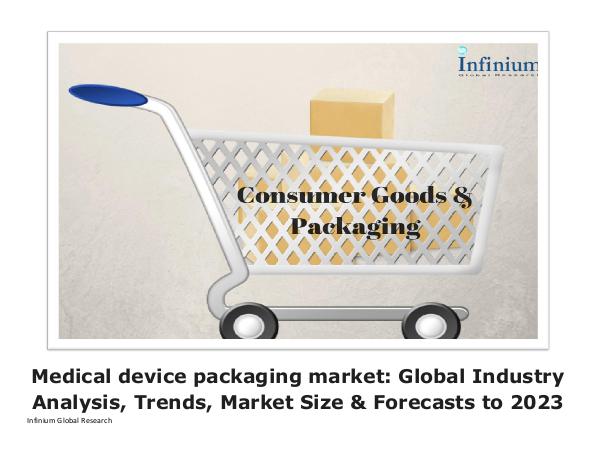 Africa Baby Care Products Market - Infinium Global Research Medical device packaging market Global Industry An