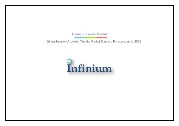 Infinium Global Research Biotech Flavors Market