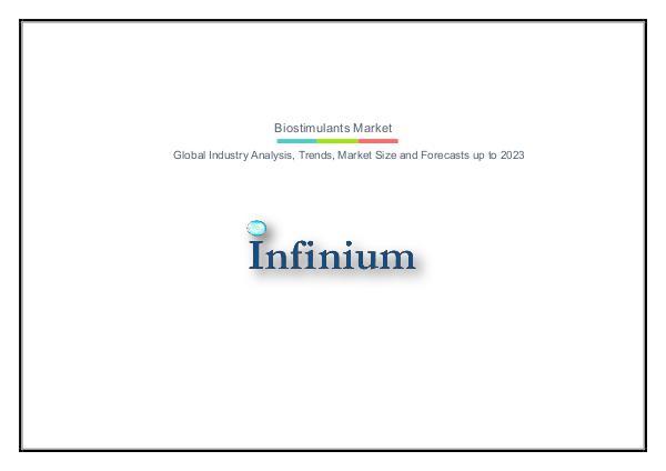 Infinium Global Research Biostimulants Market