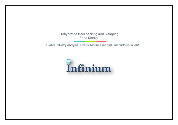 Infinium Global Research Dehydrated Backpacking and Camping Food Market