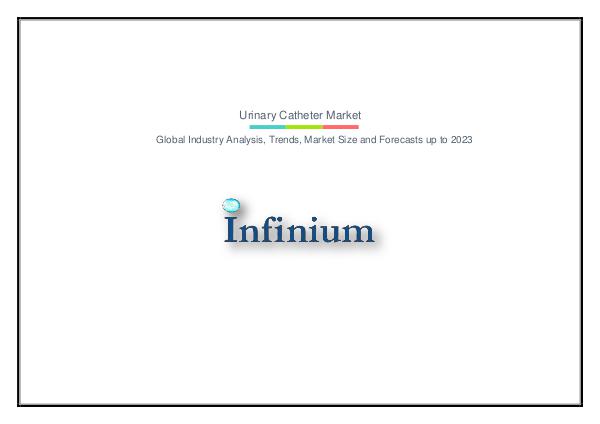 Infinium Global Research Urinary Catheter Market