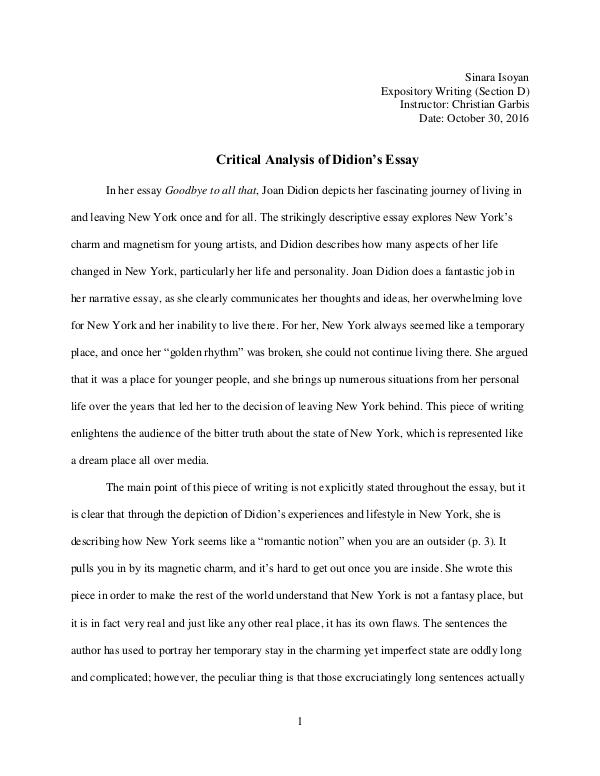 My Writing Portfolio Critique Paper