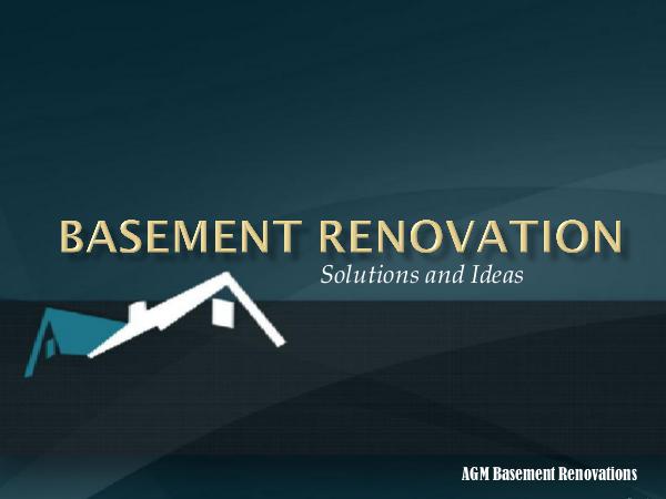 Basement Renovations - Solutions and Ideas Basement Renovation