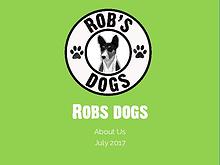 Rob's Dogs - About Us