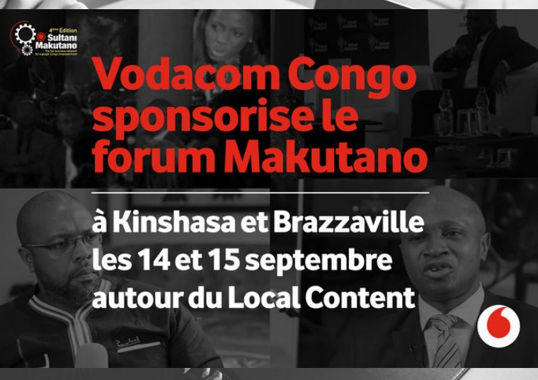 Vodacom Congo sponsor de la 4ème édition du Forum ‘’Makutano’’ Vodacom Congo sponsor de la 4ème édition du Forum
