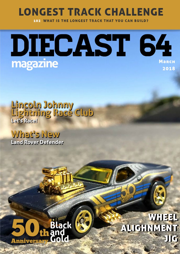 Diecast 64 Magazine March 2018
