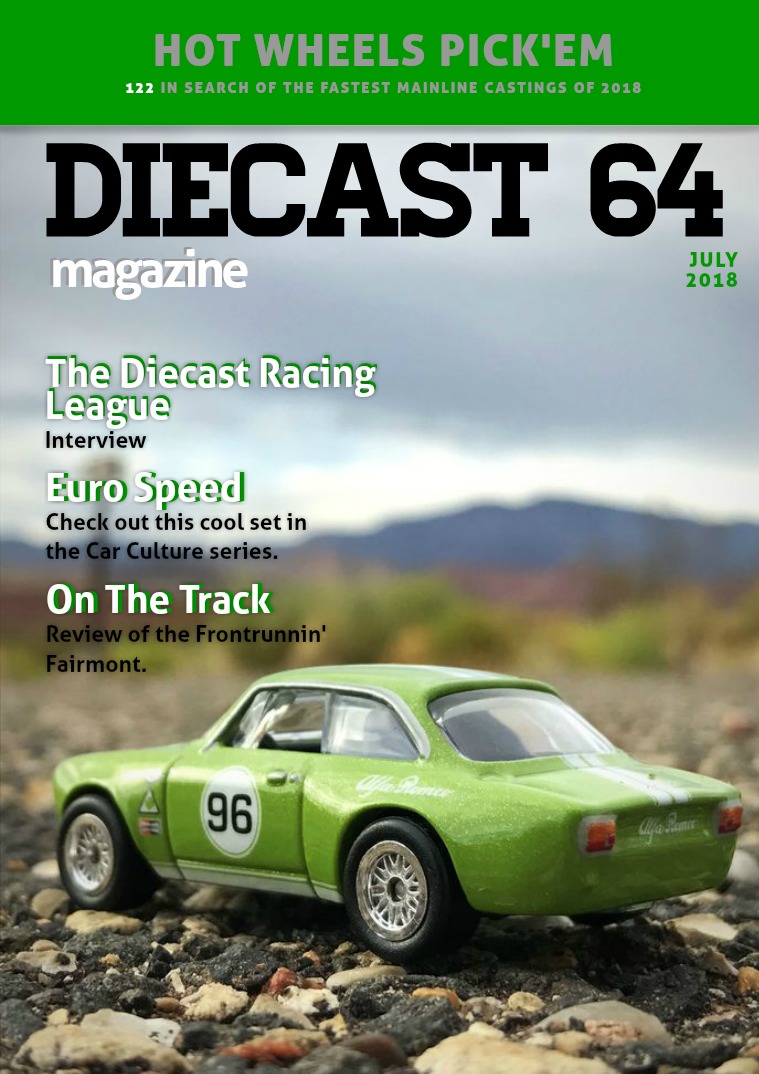 Diecast 64 Magazine July 2018