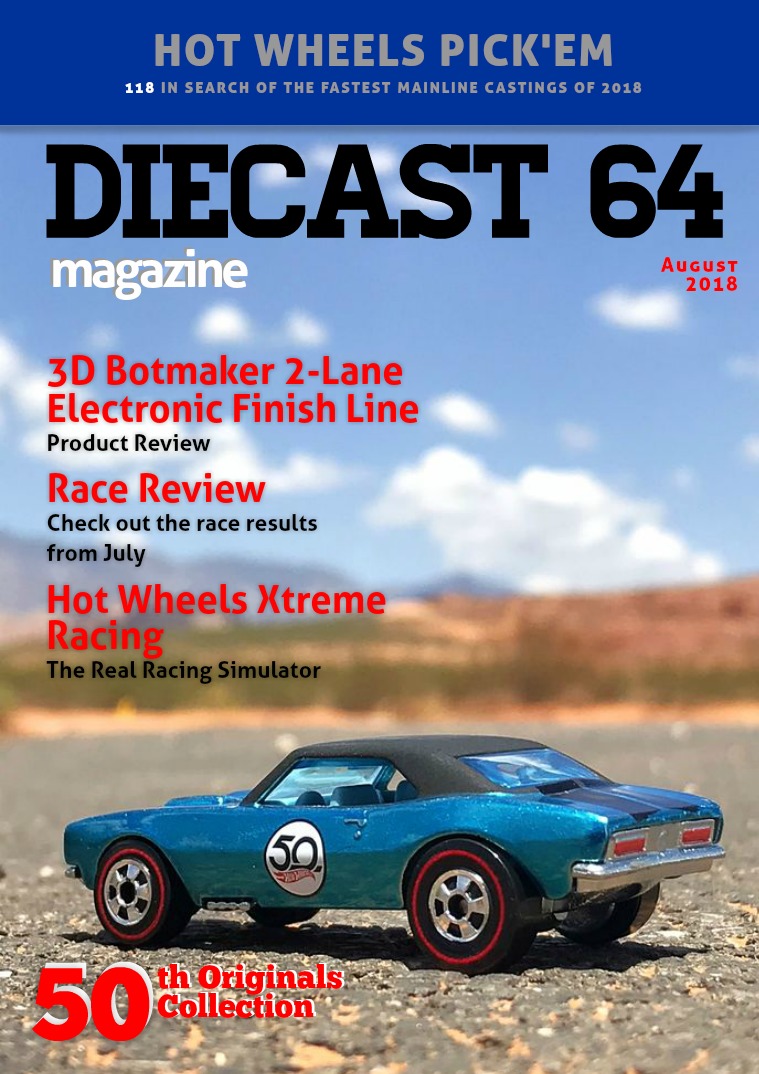Diecast 64 Magazine August 2018