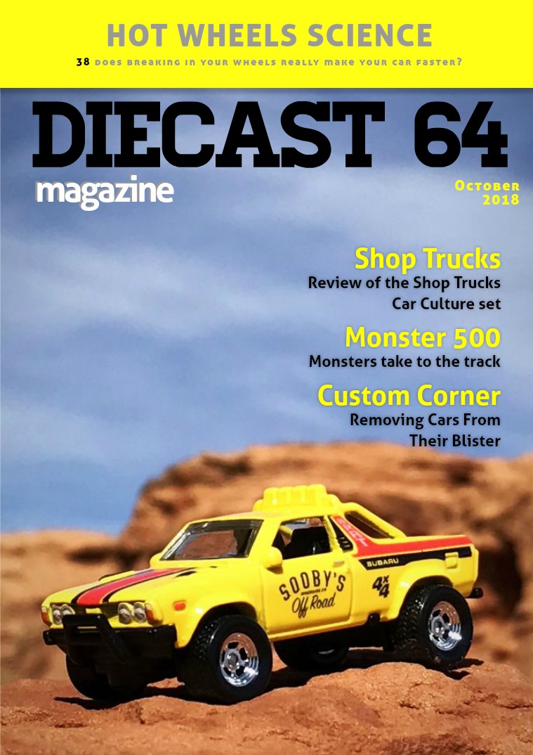 Diecast 64 Magazine October 2018