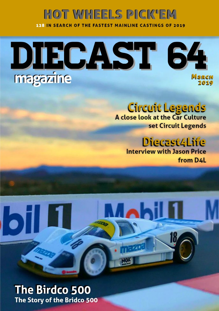 Diecast 64 Magazine March 2019