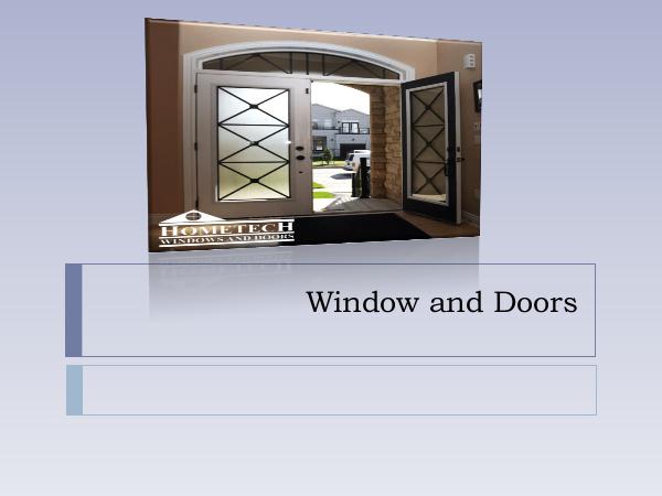 All About Window and Doors