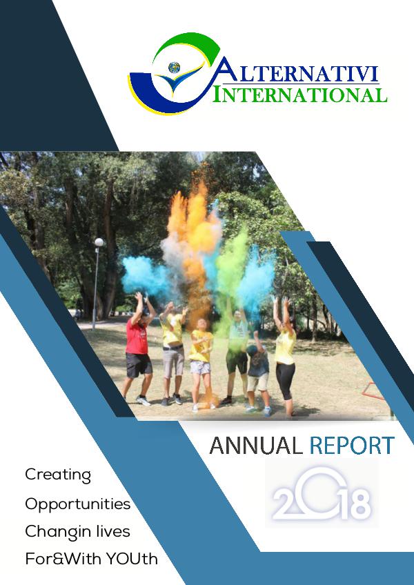 Alternativi International Annual Report 2018 ANNUAL REPORT 2018