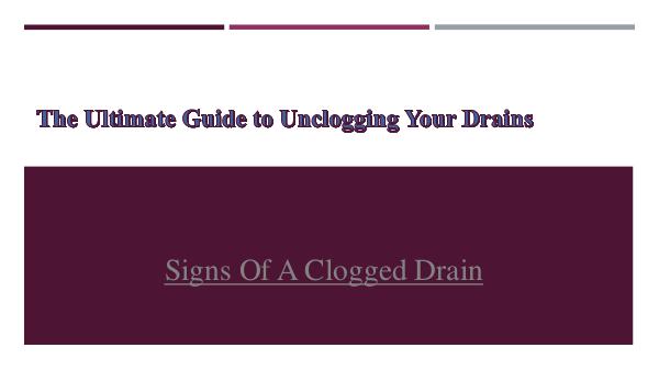 Smile Heating & Cooling Inc. The Ultimate Guide to Unclogging Your Drains