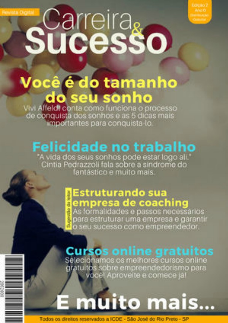Revista Digital Carreira e Sucesso nº2 Revista Digital Carreira&Sucesso - edição nº2
