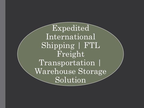 RoadLINX Inc Expedited International Shipping,  FTL Freight Tra