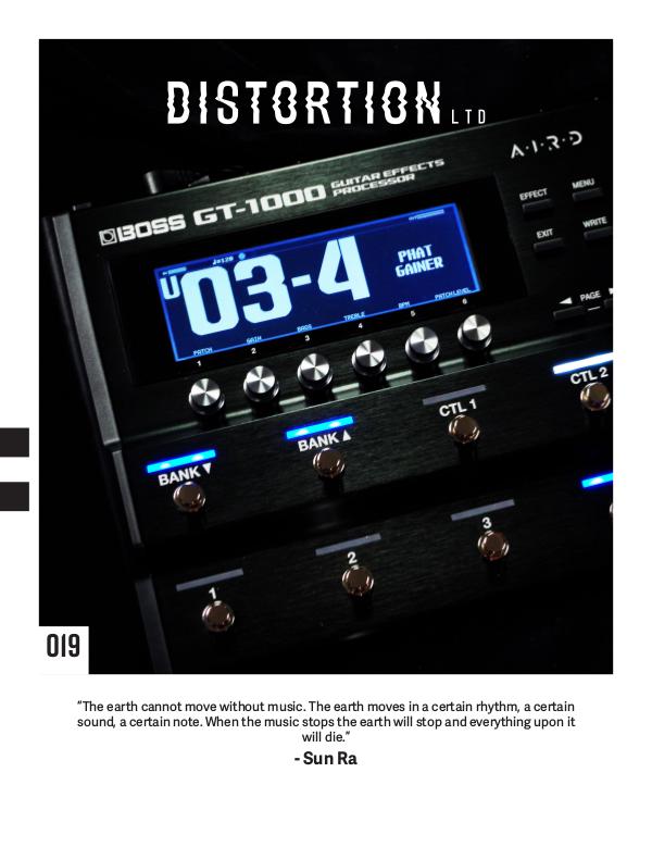 Distortion LTD Issue 019