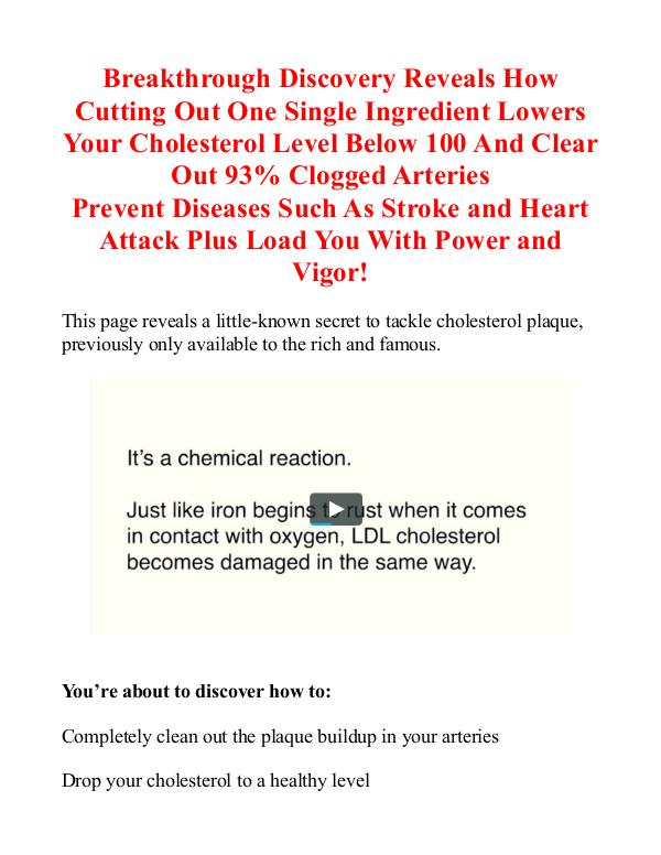 Scott Davis's The Oxidized Cholesterol Strategy PDF / Review Free Oxidized Cholesterol Strategy